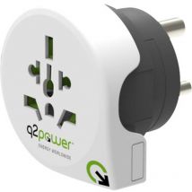 Q2 Power 1.100240 Adaptateur de voyage Welt nach Indien