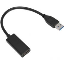 Treetalk - Adaptateur d'interface multimédia usb3.0 vers hd portable 1080p 60HZ 5Gbps convertisseur d'adaptateur vidéo pour Windows 7 8 10 pc