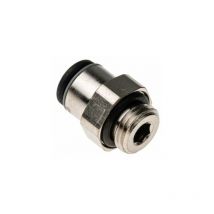 Legris - Adaptateur droit fileté LF3000 vers Enfichable 6 mm Mâle M10 ( Prix pour Paquet de 5 )