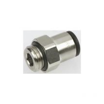 Legris - Adaptateur droit fileté LF3000 vers Enfichable, 8 mm Mâle M12 ( Prix pour Paquet de 5 )