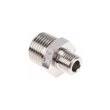 Legris - Adaptateur droit fileté LF3000 vers r 1/2 Mâle r 1/4 Mâle ( Prix pour Paquet de 5 )