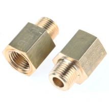 Adaptateur droit fileté hydraulique Legris LF3000 vers npt 1/8 Femelle r 1/8 Mâle ( Prix pour Boîte de 10 )