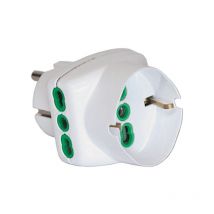 Adaptateur Fanton 87230 de S31 à 2P17/11+1P40 système vertical blanc