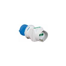 Adaptateur à usage industriel 230V à 1P40+2P17/11 prises italian Fanton 73090