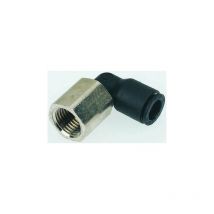 Legris - Adaptateur fileté coudé LF3000 vers Enfichable 10 mm g 3/8 Femelle ( Prix pour Paquet de 2 )