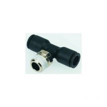 Legris - Adaptateur fileté en t LF3000 vers Enfichable, 12 mm Enfichable, 12 mm ( Prix pour Paquet de 2 )