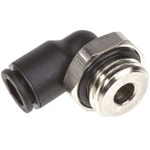 Legris - Adaptateur fileté coudé LF3000 vers Enfichable 6 mm g 1/4 Mâle ( Prix pour Paquet de 5 )