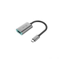 i-tec Adaptateur USB-C vers HDMI en métal 1x HDMI 4K 60Hz pour Windows MacOS ChromeOS Thunderbolt 3 Compatible