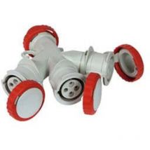 Adaptateur industriel triple 73140