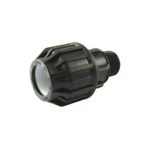 Raccord de compression avec filetage male bsp ø a: 32mm ø b: 1/2''