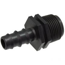 Adaptateur mâle tube 16 mm vers filetage 1/2' dans un sachet zippé 1 unité 900401 Aqua Control