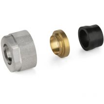 Adaptateur pour tube en cuivre nickelé Ø15 pour vanne h APM 9100 ø 15