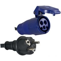 Arcotec - Adaptateur prise femelle cee IP44 pour borne de camping - câble de 0,3m H07RN-F 3G1.50 mm² - garantie 2 ans