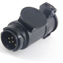 Adaptateur de remorque de 13P VERS 7P pour connecteur de Prise électrique de Prise Caravane de Camion d'attelage de remorque de Prise européenne