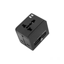 Adaptateur Prise Universelle,Adaptateur Universel de Voyage,Adaptateur Prise France vers usa uk Canada Australie Japon Adaptateur de Voyage avec 2