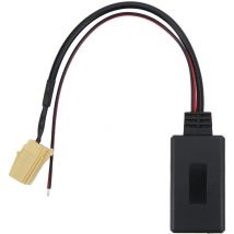Jeffergarden Adaptateur radio stéréo sans fil pour voiture Remplacement du cble aux in Bluetooth pour Smart ForTwo 451 2007