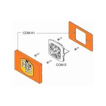 Ditec - adaptateur rectangulaire 6COMA1 as