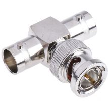 Rs Pro - Connecteur rf bnc Mâle vers bnc Femelle, t, , 75O ( Prix pour 1 )