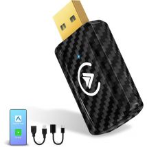Adaptateur sans Fil Android Auto & Carplay, sans Fil 2 en 1 Convertit Android Auto/Carplay Filaire en sans Fil pour Les Voitures avec AA & Carplay