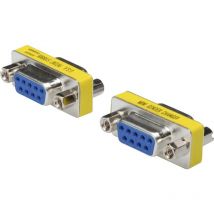 Digitus - série Adaptateur [1x sub-d femelle 9 pôles - 1x sub-d femelle 9 pôles] argent, bleu, jaune S382191