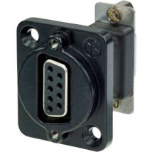 Adaptateur SUB-D SUB-D femelle 9 pôles - SUB-D femelle 9 pôles Neutrik NADB9FF-B 1 pc(s)