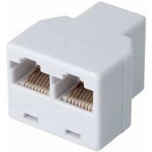 Adaptateur triple femelle Rj45 Con079