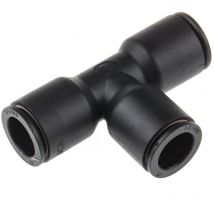 Legris - Adaptateur tube à tube en t 3 104 vers Enfichable, 12 mm Enfichable, 12 mm ( Prix pour Paquet de 2 )