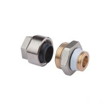 Simplex - adaptateur tube noir plus tube DN25(1') x DN25(1') mâle avec joint