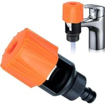 Alwaysh - Adaptateur Universel Pour Robinet De Cuisine/salle De Bain Vers Tuyau D'Arrosage