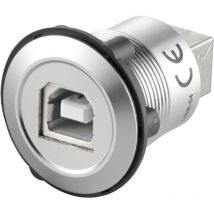 Tru Components - Adaptateur usb 2.0 usb femelle type b vers usb femelle type a USB-03 1229312 1 pc(s)