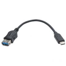 Cable USB Type C vers USB 3.0 Male vers femelle