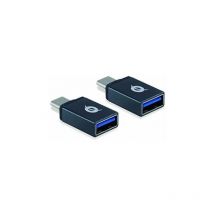Conceptronic - Adaptateur usb-c 3.1 mâle vers usb 3.0 type a femelle otg 5gb/s 2 pcs pack