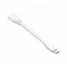 Adaptateur usb-c mâle/USB-A fem. usb 3.2 Gen 1 - 0,15 m - blanc