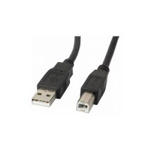Câble Lanberg imprimante usb mâle vers usb mâle noir 5 m