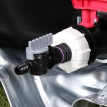 Adaptateur vanne cannelée