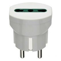 Adaptateur Vimar plug allemand scuko bipresa 16A 00301.B