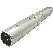 Kash Adaptateur Xlr Xlr Mâle - Jack Femelle 6.35 Mm Stéréo Nombre De Pôles:3 1 Pc(s)