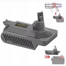 Adaptateur/convertisseur de batterie Milwaukee 18 V pour Dyson V10