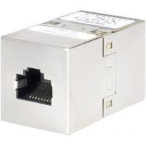 Renkforce - RJ45 (croisé) réseau informatique Adaptateur cat 5e [1x RJ45 femelle - 1x RJ45 femelle] métal W076292