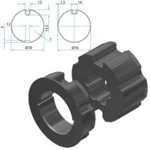 Adaptateurs Moteur Diamètre 45mm Tube 78 À Gorge - Cherubini - A45050521
