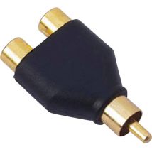 Sinuslive - Y1M Adaptateur rca [1x Cinch-RCA mâle - 2x adaptateur Cinch / rca] Y81098
