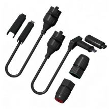 Coocheer - Adaptateurs Starlink spx vers RJ45 Accessoires Starlink (paire d'extrémité de parabole et de routeur) Câble starlink étanche Internet par