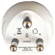 Adapter 2p+t Südafrika 230v 3680w - Lte Design