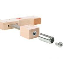 Adapter Basic Mini Spannweite 250 mm Ausladung 110 mm passend für Bohrung 20mm + Profilschiene