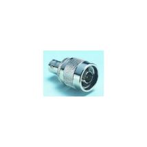 Adapter BNC-Buchse auf N-Stecker – PTFE-Isoliermaterial – Durchgangswiderstand 3 mΩ – Isolationswiderstand 5.000 MΩ – Frequenzbereich 0-4 GHz
