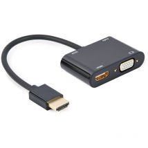 A-HDMIM-HDMIFVGAF-01 Schnittstellenkarte/Adapter hdmi, vga - Gembird