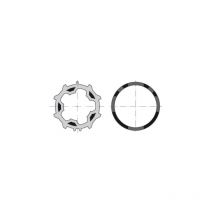 9001466 - LT50 ZF54 Adaptersatz x 10 Somfy