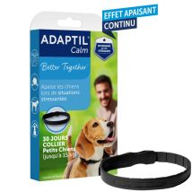 Ceva - adaptil Calm - Collier anti-stress pour chiens 15 kg - Mode d'action naturel - 30 jours - Sans somnolence - Fabriqué en France