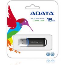Adata - C906 - 16 Go - usb Type-A - 2.0 - Casquette - 9 g - Noir (AC906-16G-RBK)