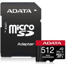 Adata - High Endurance 512 gb MicroSDXC uhs-i Clase 10